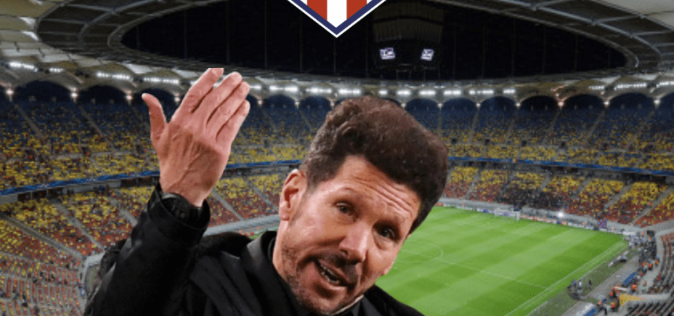 Diego Simeone, îndrăgostit de National Arena. Sursă foto: primul11.com