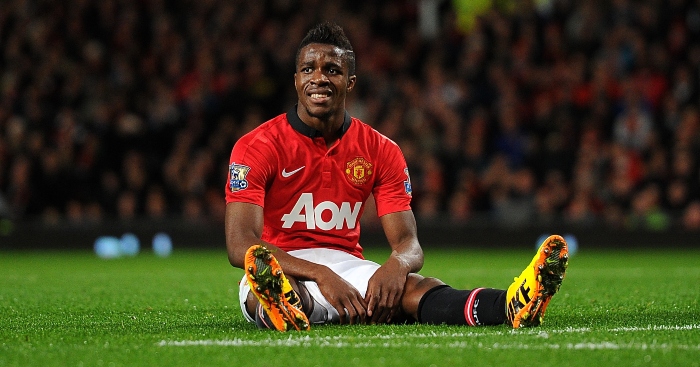 Wilfried Zaha la Manchester United. Sursă foto: goal.com