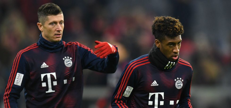 Lewandowski și Coman. Sursă foto: goal.com