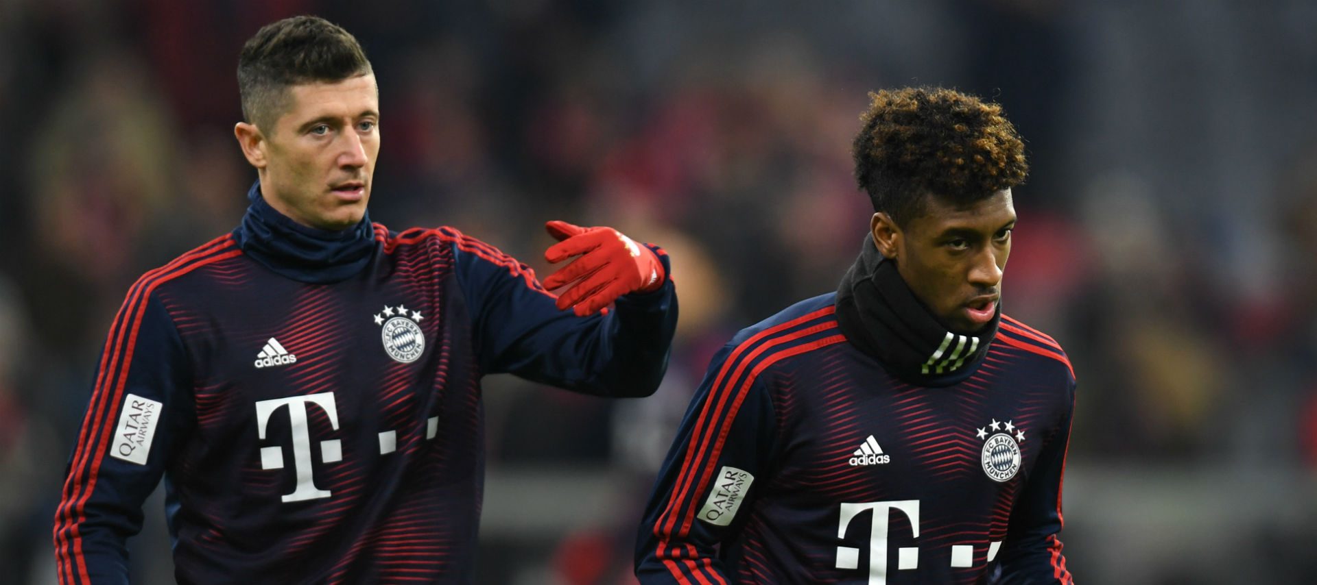 Lewandowski și Coman. Sursă foto: goal.com