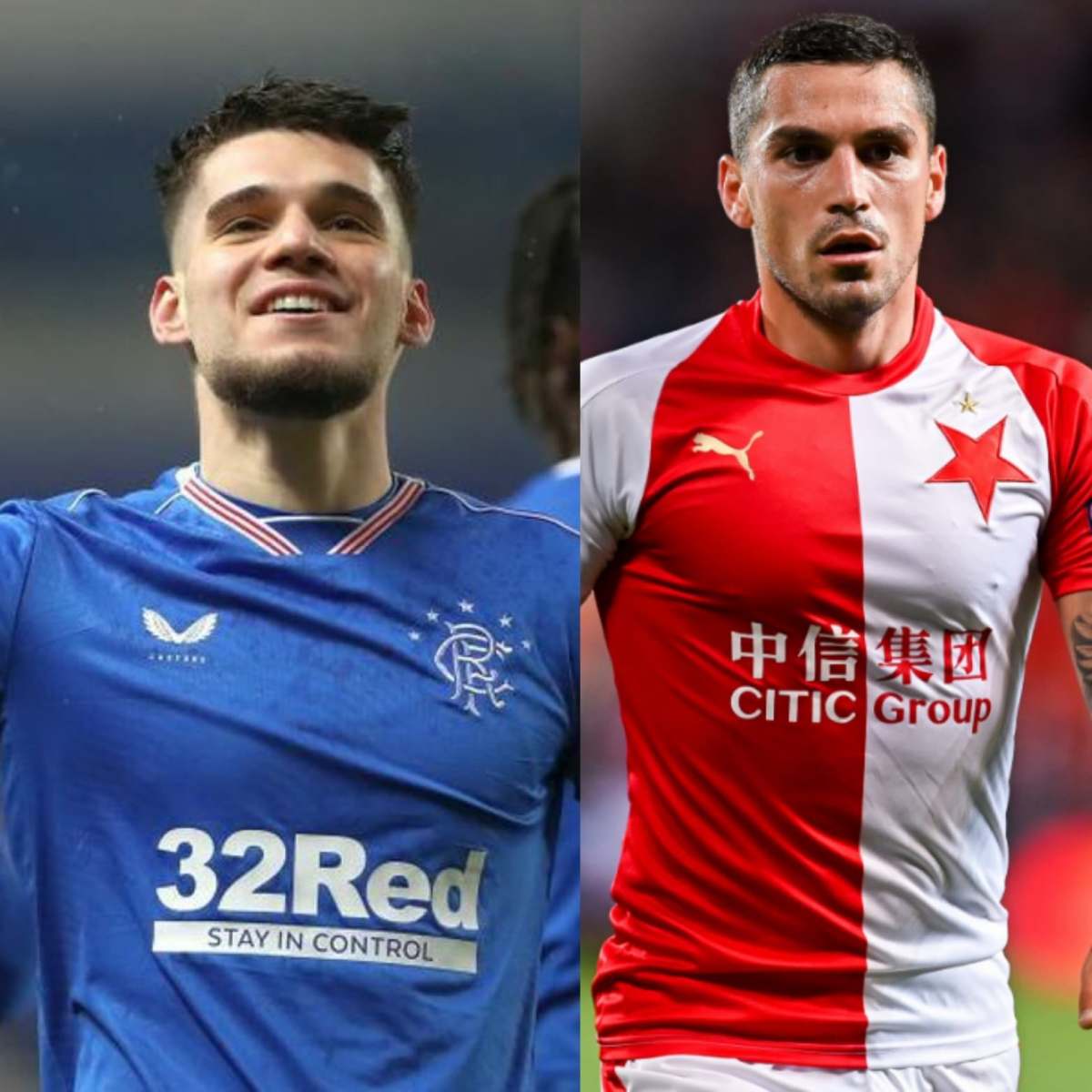 Discuția dintre Nicușor Stanciu și Ianis Hagi. Sursă foto: primul11.com