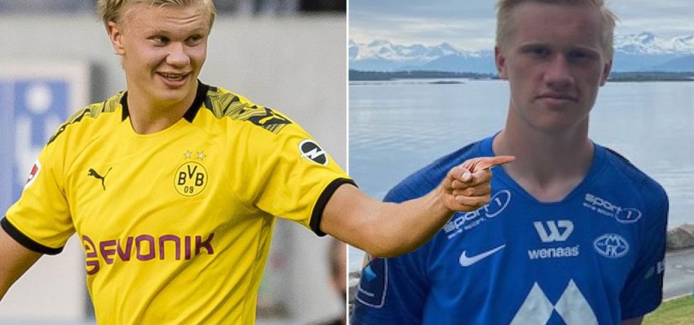 Să îl cunoaștem și pe vărul lui Haaland. E un killer și el! Sfatul primit de la Erling. Sursă foto: eurosport.ro