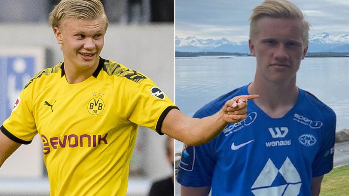 Să îl cunoaștem și pe vărul lui Haaland. E un killer și el! Sfatul primit de la Erling. Sursă foto: eurosport.ro
