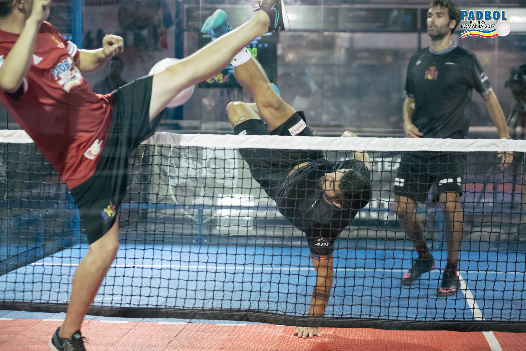 Meci de padbol. Sursă foto: padbol.ro