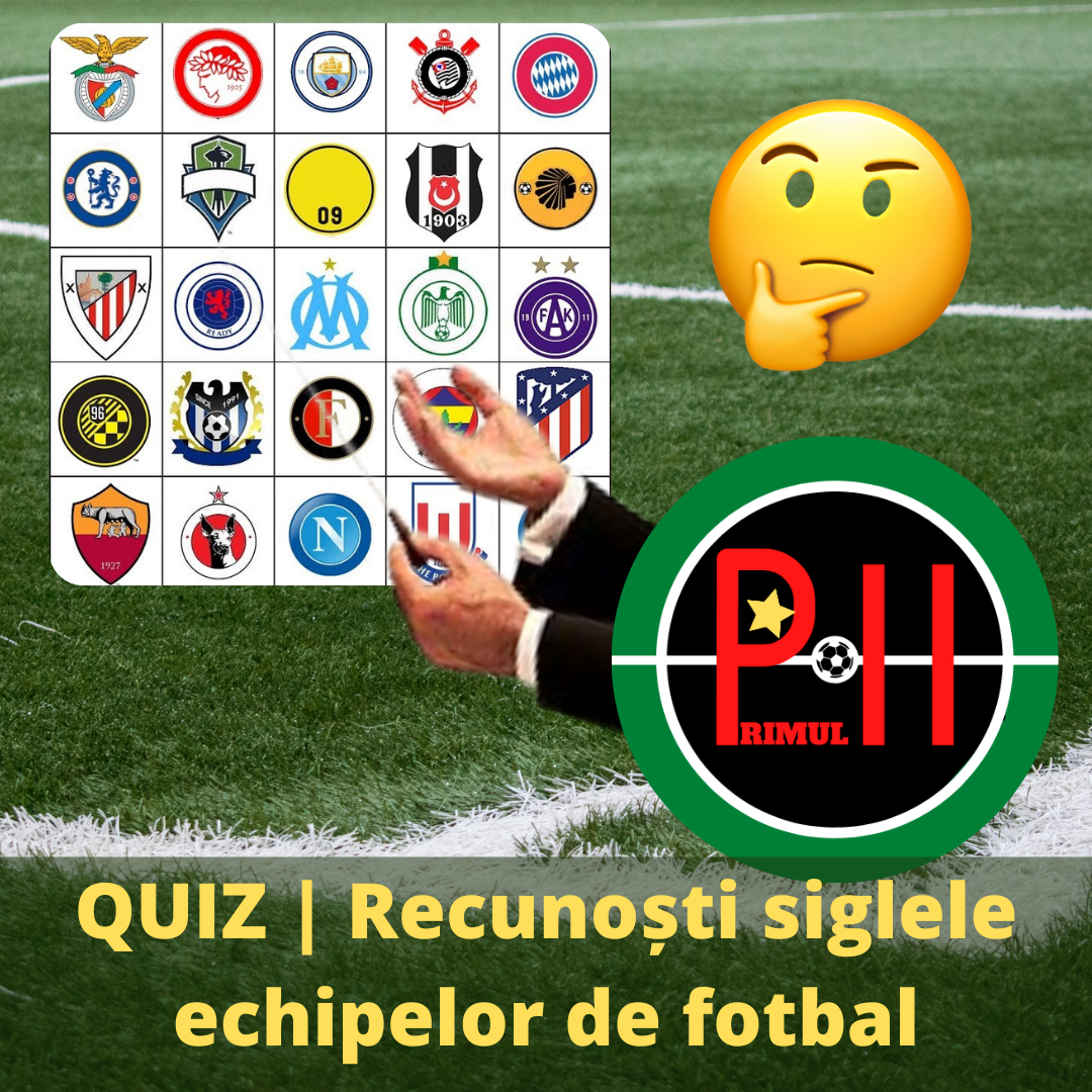 QUIZ | Recunoști siglele echipelor. Sursă foto: primul11.com