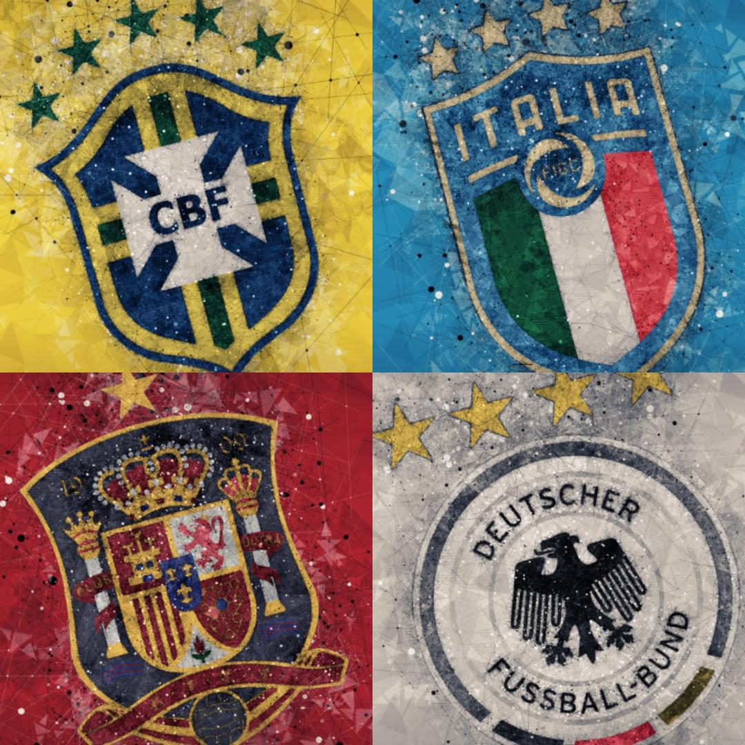 QUIZ | Recunoști siglele echipelor naționale. Sursă foto: primul11.com