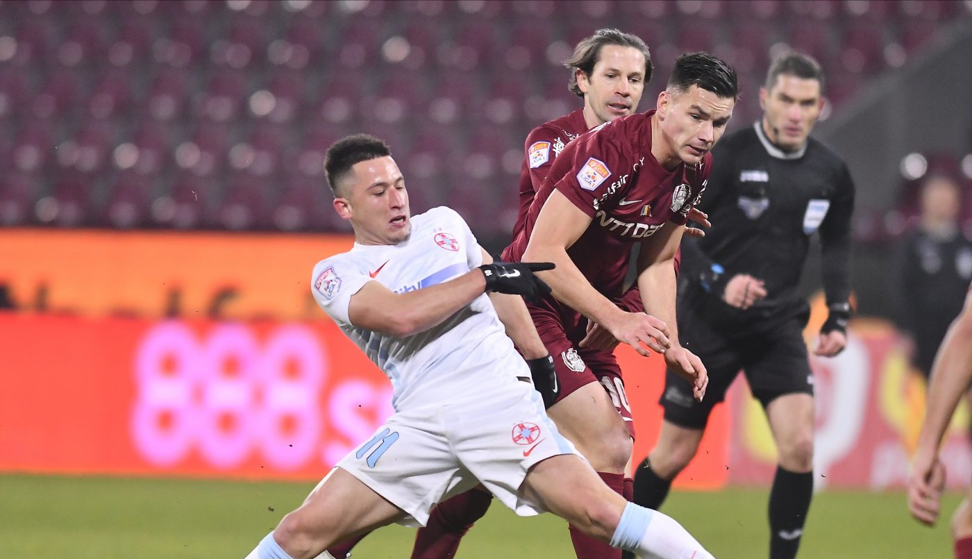 Hoban s-a lăudat în vestiar că l-a „rupt” pe Moruțan Sursă foto: gsp.ro