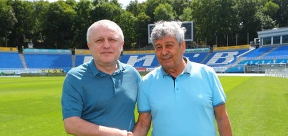 Mircea Lucescu și Ivan Surkis. Sursă foto: gsp.ro