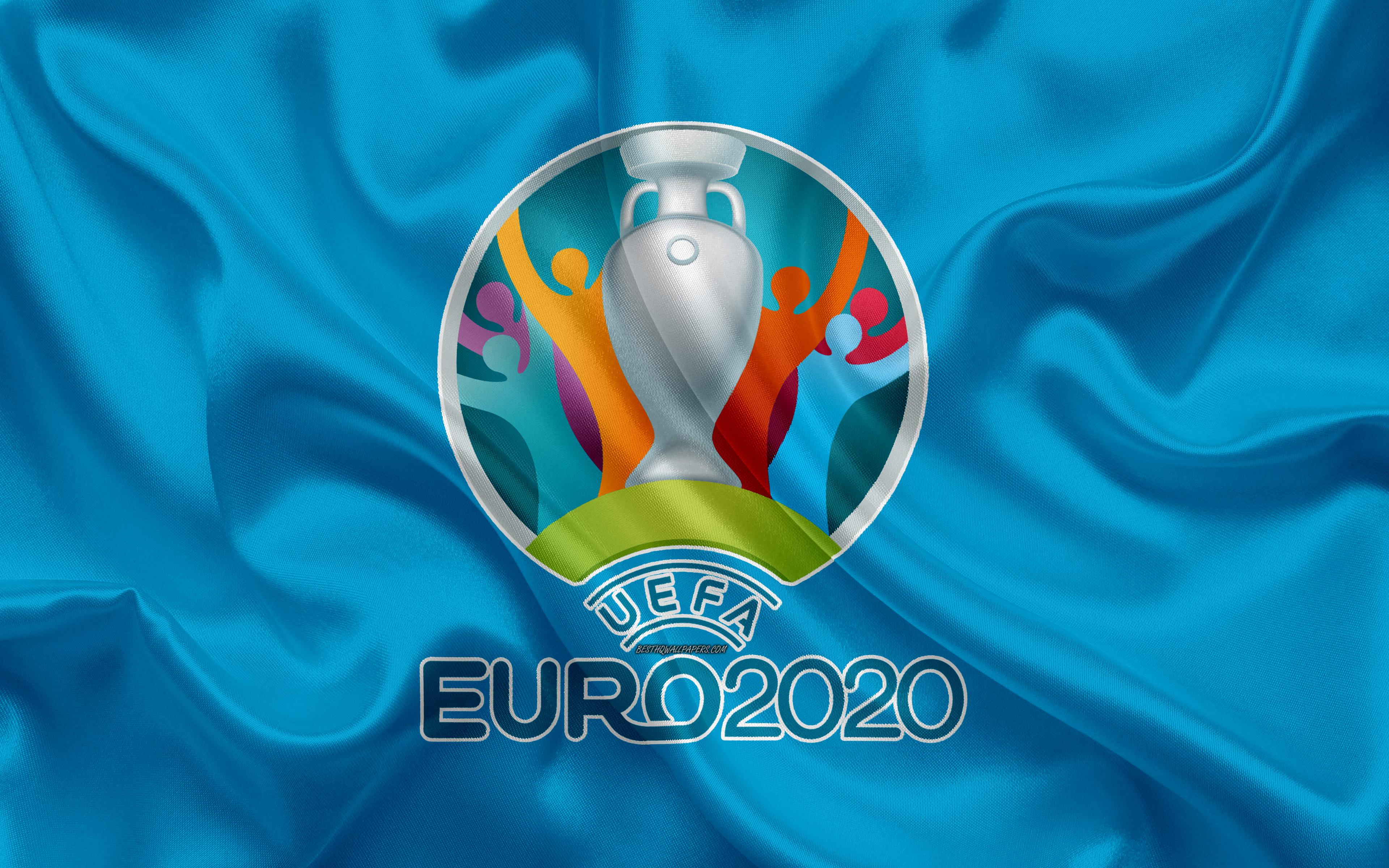 Logo EURO 2020. Sursă foto: wallpaperaccess.com
