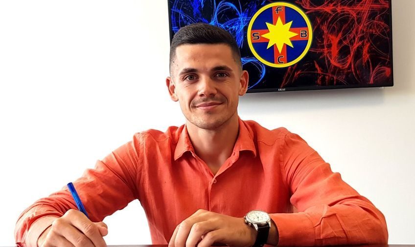 Andrei Dumiter, planuri mari după ce a semnat cu FCSB. Sursă foto: gsp.ro