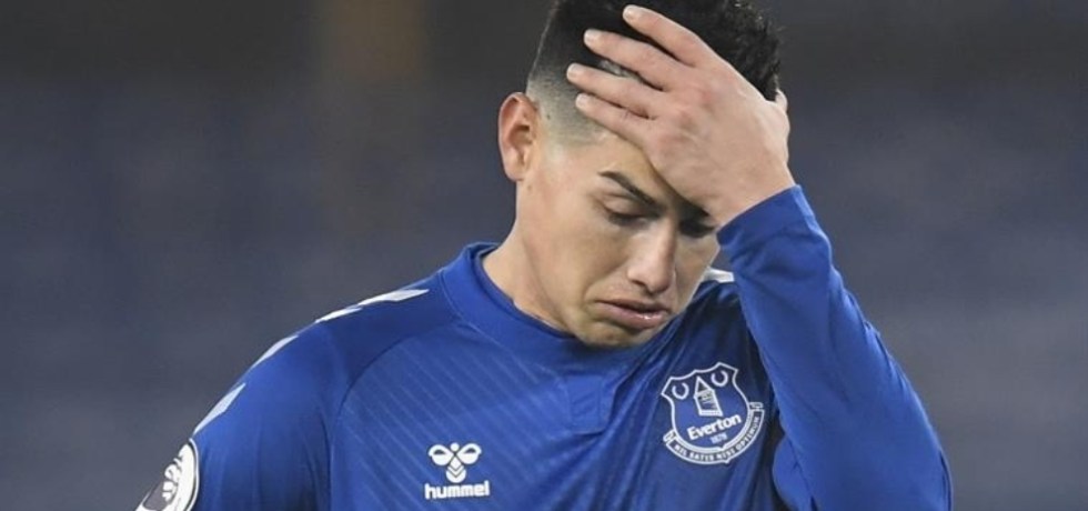 James Rodriguez nu știe ce adversară are Everton : „Cu cine jucăm?”. Fanii s-au enervat: „Tot numără bani”. Sursă foto: goal.com