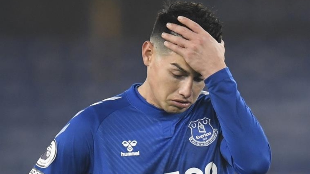 James Rodriguez nu știe ce adversară are Everton : „Cu cine jucăm?”. Fanii s-au enervat: „Tot numără bani”. Sursă foto: goal.com