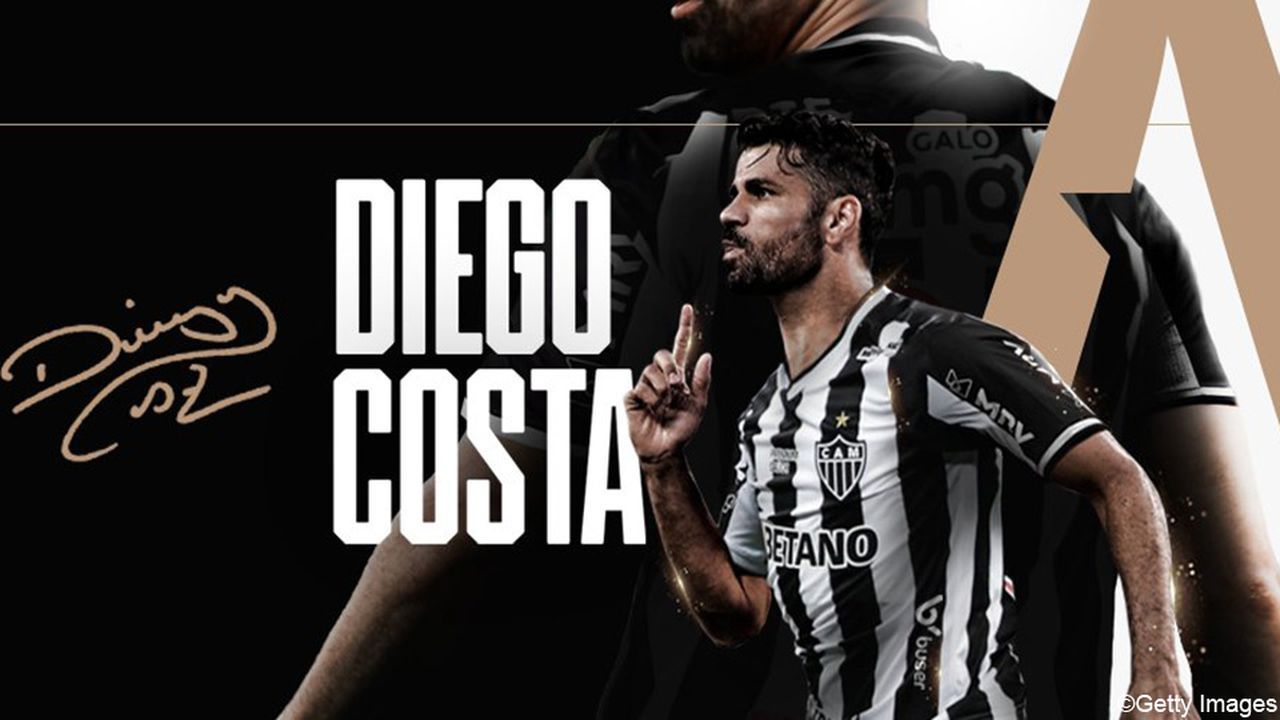 Diego Costa la Atletico Mineiro. Sursă foto: newswep.com