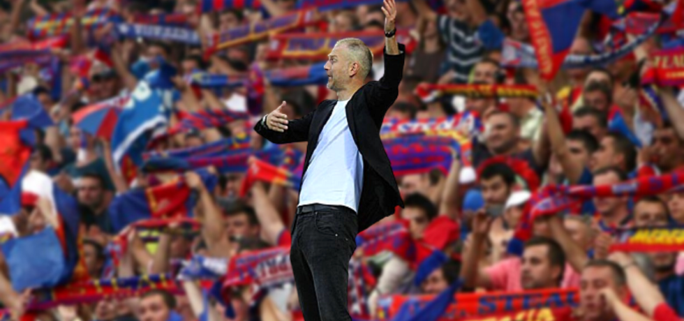 „Nu mă dezic niciodată de culorile roș-albastre!”. Sursă foto: primul11.com