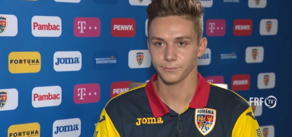 Veste proastă pentru României U21! Louis Munteanu, scos din joc. Cum arată lotul. Sursă foto: frf.ro