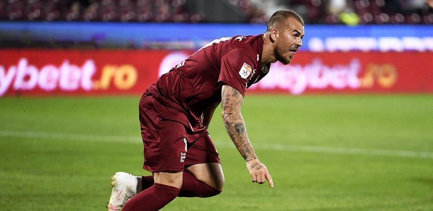 Denis Alibec i-a enervat pe oficialii CFR-ului. Sursă foto: gsp.ro