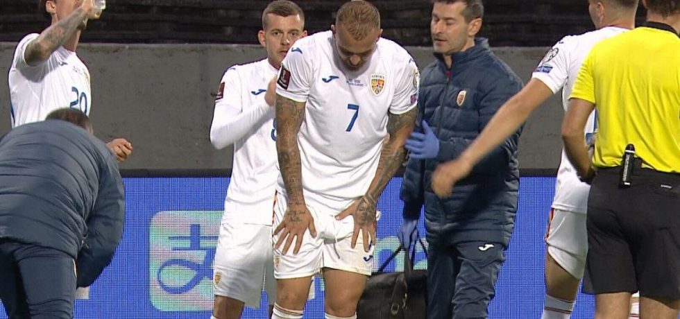 Denis Alibec are ruptură musculară. Cât stă pe bară. Sursă foto: gsp.ro