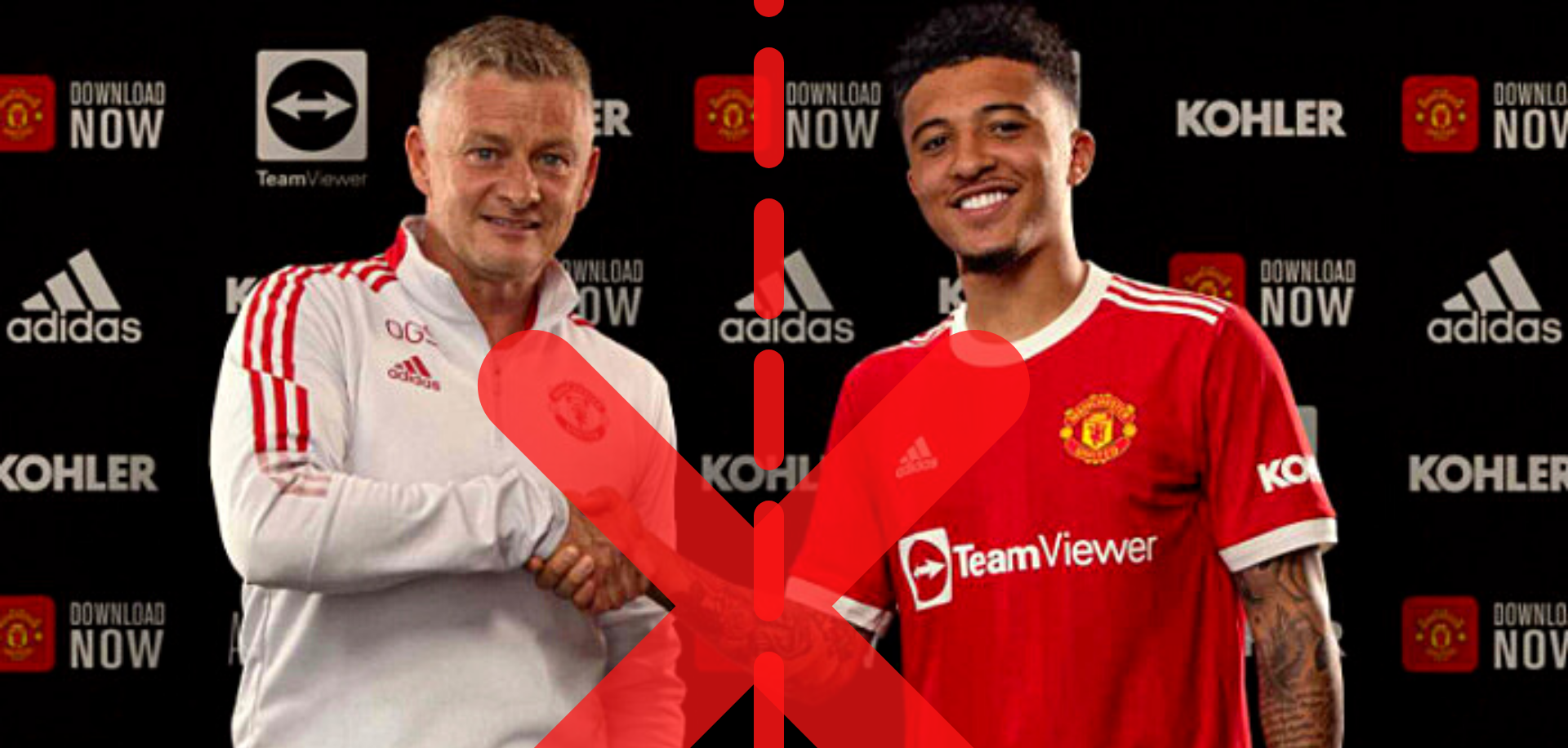 Sancho și Van de Beek nu l-au impresionat pe Solskjaer: „N-au ritm!”. Sursă foto: primul11.com