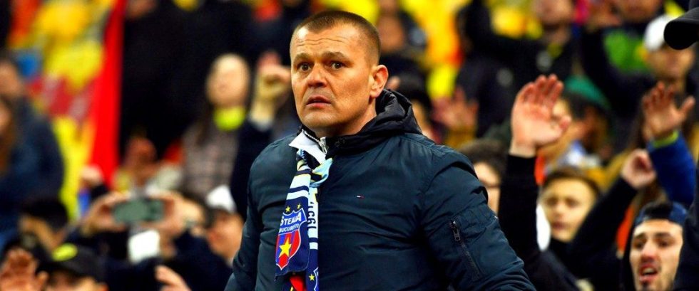 Galeria FCSB îl apără pe Edi Iordănescu. Mesaj clar pentru Gigi Becali. Sursă foto: gsp.ro