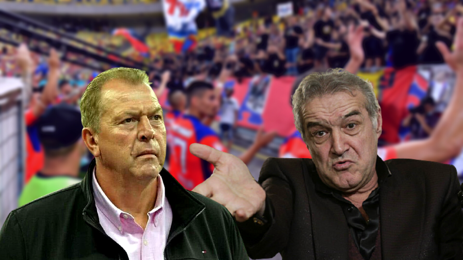 Gigi Becali, contre cu Helmuth Duckadam. Sursă foto: primul11.com