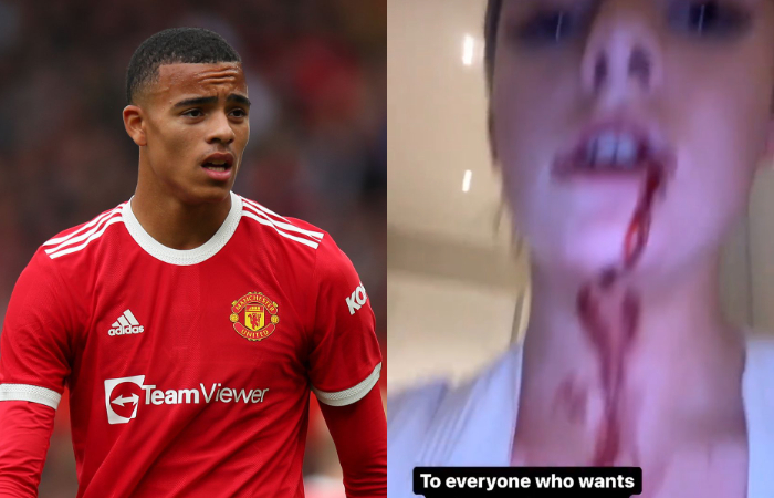 Mason Greenwood și prietena sa. Sursă foto: thesun.co.uk