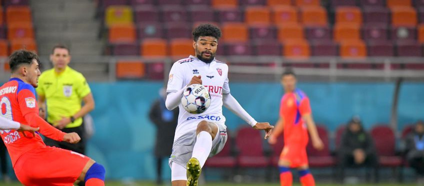 Malcom Edjouma nu se teme de Gigi Becali. Sursă foto: sportpictures.eu