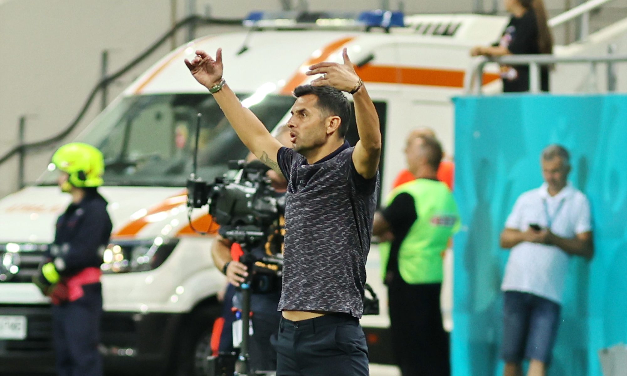 Nicolae Dică, ironizat. Sursă foto: sportpictures.eu