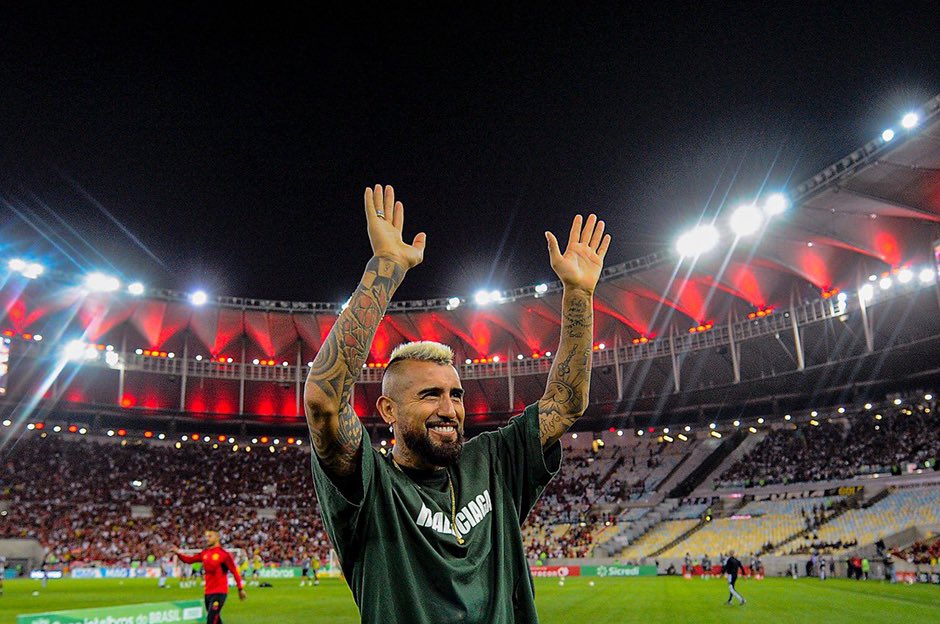 Arturo Vidal, prezentat oficial la Flamengo. Sursă foto: twitter.com