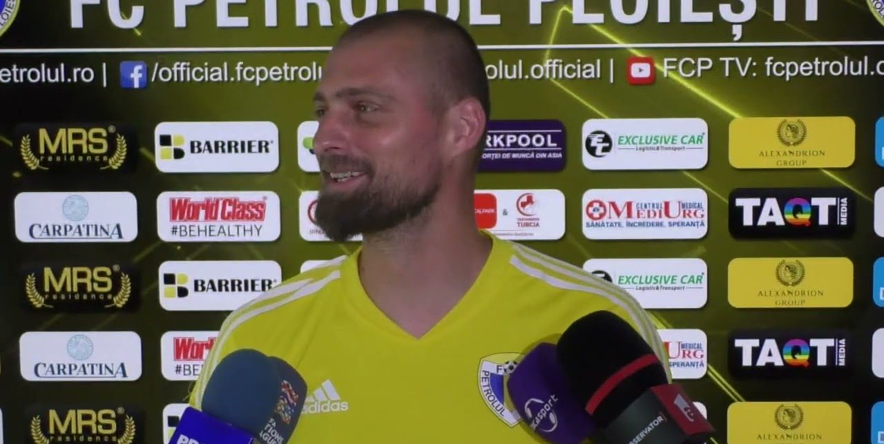 Derapaj incredibil al lui Gabi Tamaș. Sursă foto: petrolul.ro