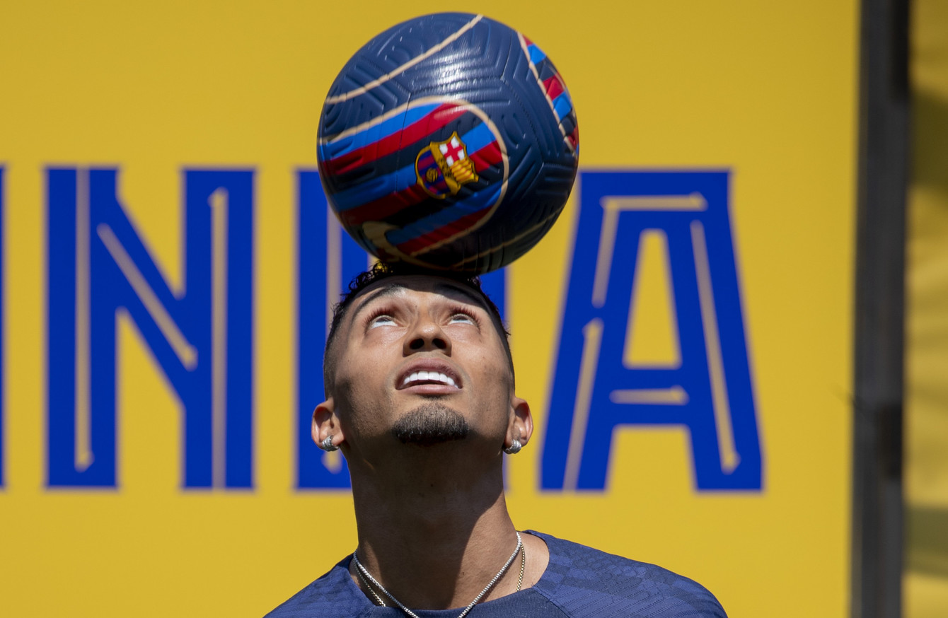 Xavi, laude pentru Raphinha. Sursă foto: goal.com