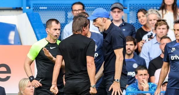 Thomas Tuchel și Antonio Conte, la un pas de bătaie după Chelsea - Tottenham. Sursă foto: goal.com