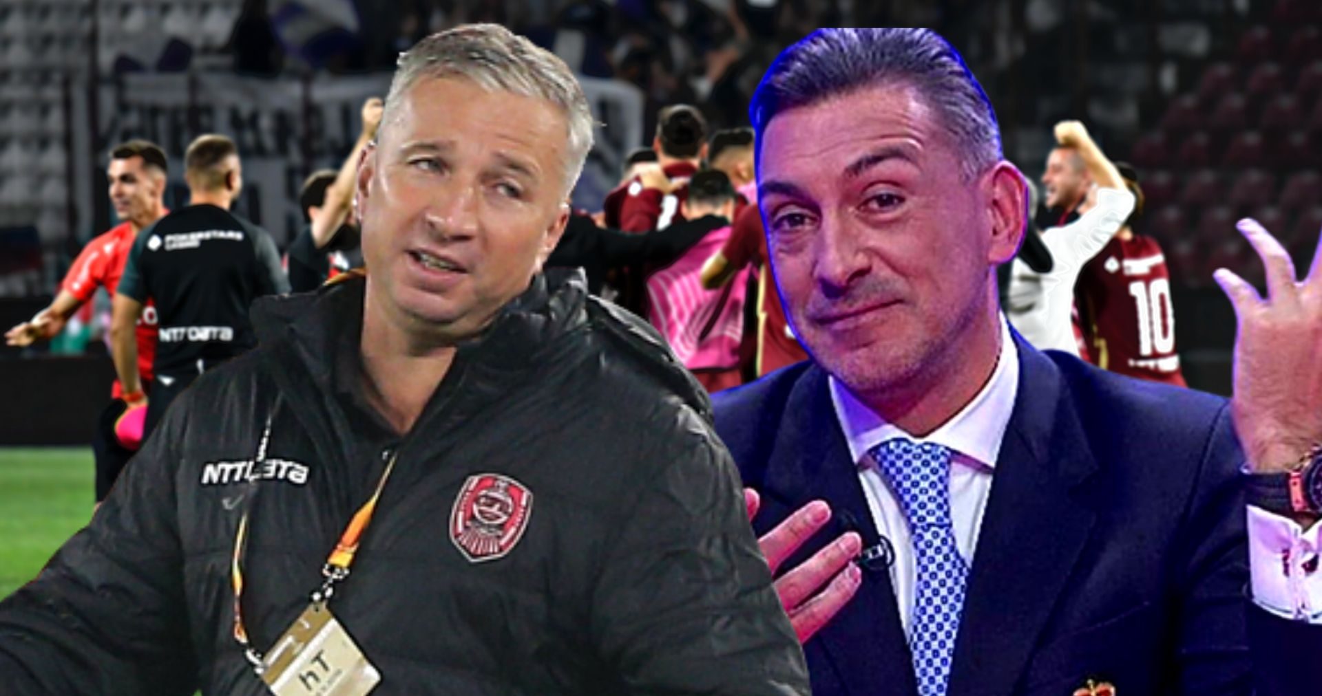 Dan Petrescu și Ilie Dumitrescu, replici dure după CFR Cluj – Maribor. Sursă foto: primul11.com