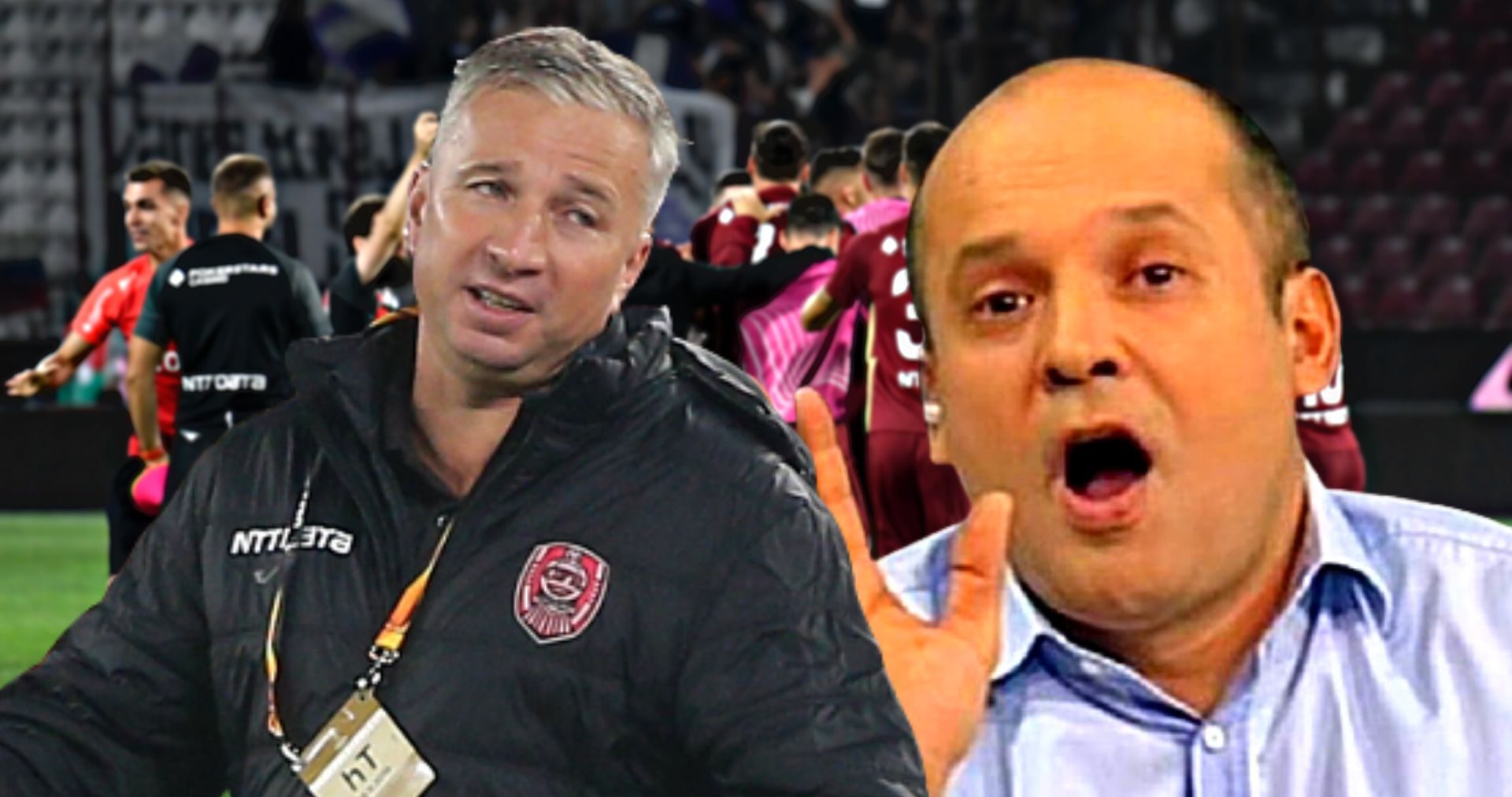 Radu Banciu îl distruge pe Dan Petrescu. Sursă foto: primul11.com