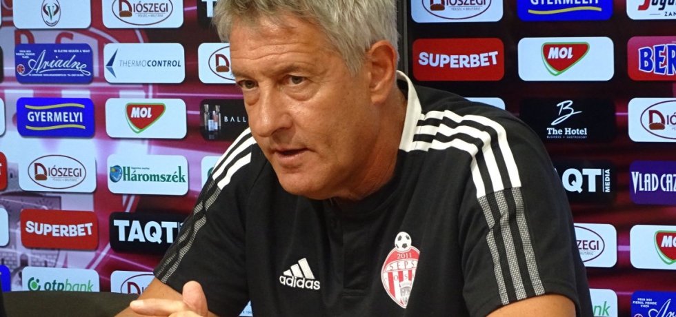 Cristiano Bergodi, speriat de fanii lui U Cluj. Sursă foto: sepsi.ro