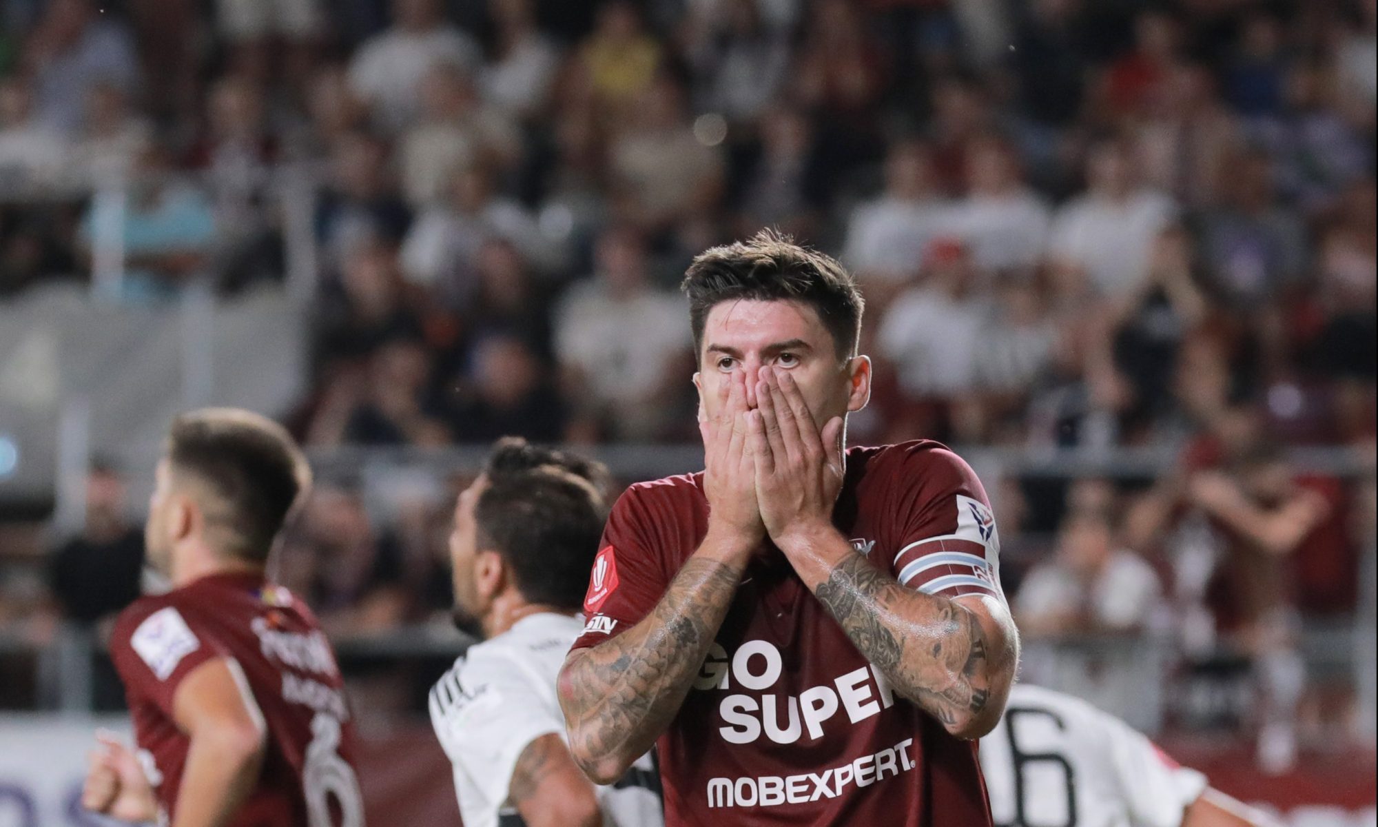 Cristi Săpunaru, făcut praf la tv după decizia Comisie de Disciplină. Sursă foto: sportpictures.eu