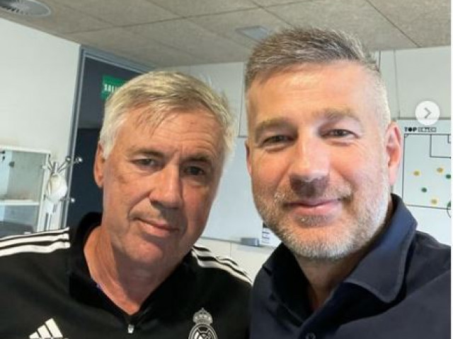 Edi Iordănescu a fost criticat după vizita la Real Madrid. Sursă foto: instagram