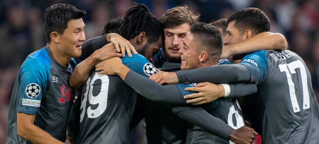 Napoli, cea mai tare echipă din grupele UEFA Champions League. Sursă foto: goal.com