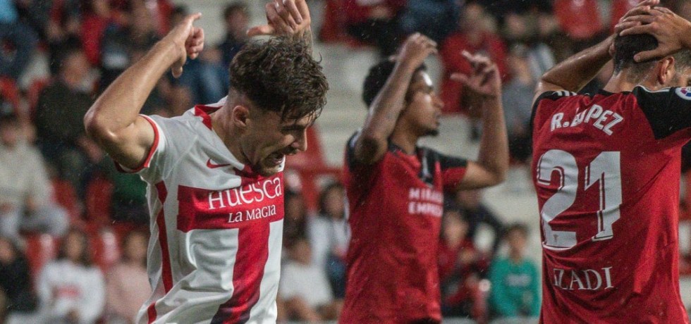 Andrei Rațiu, gol important pentru Huesca. Sursă foto: gsp.ro