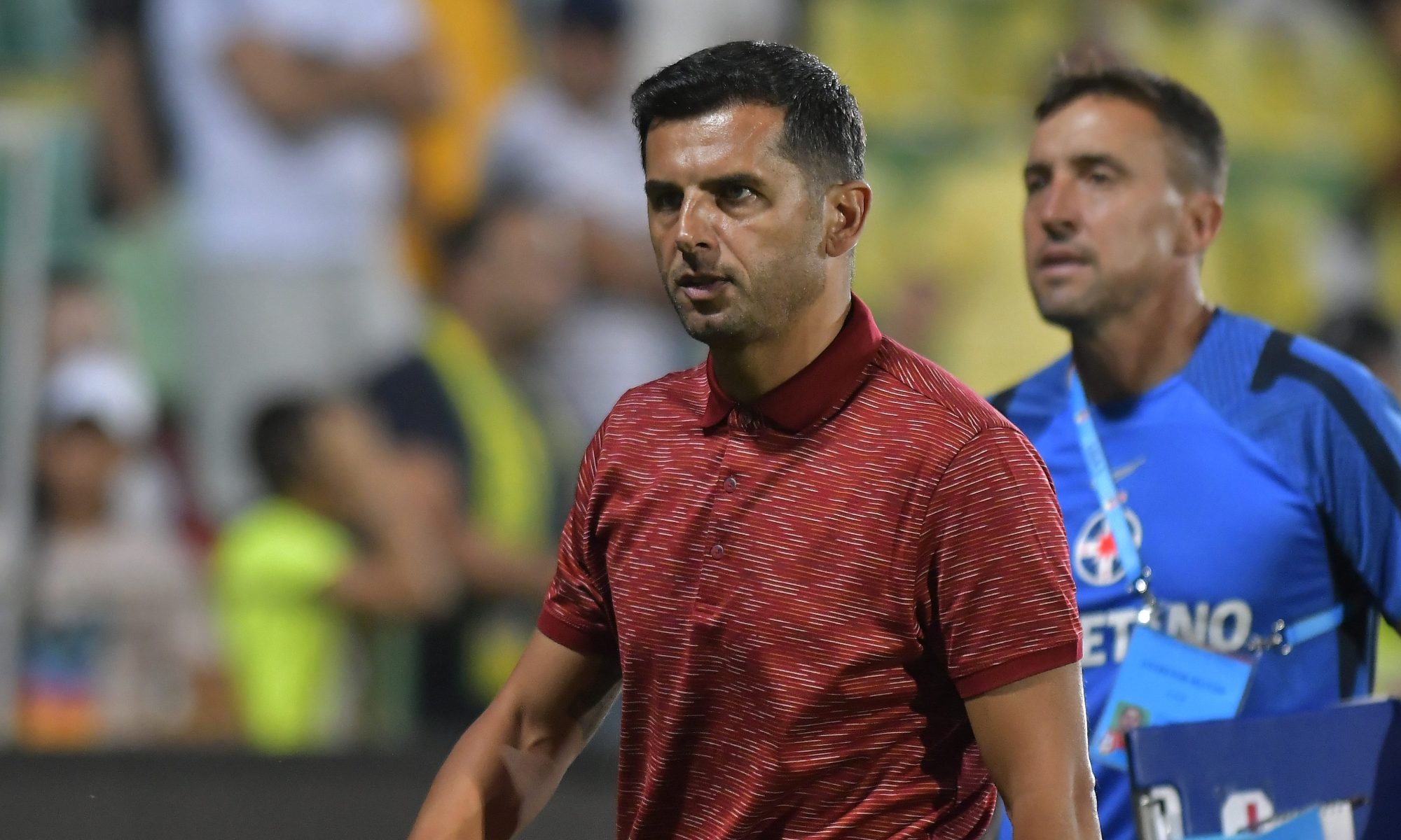 Nicolae Dică gânditor. Sursă foto: sportpoictures.eu