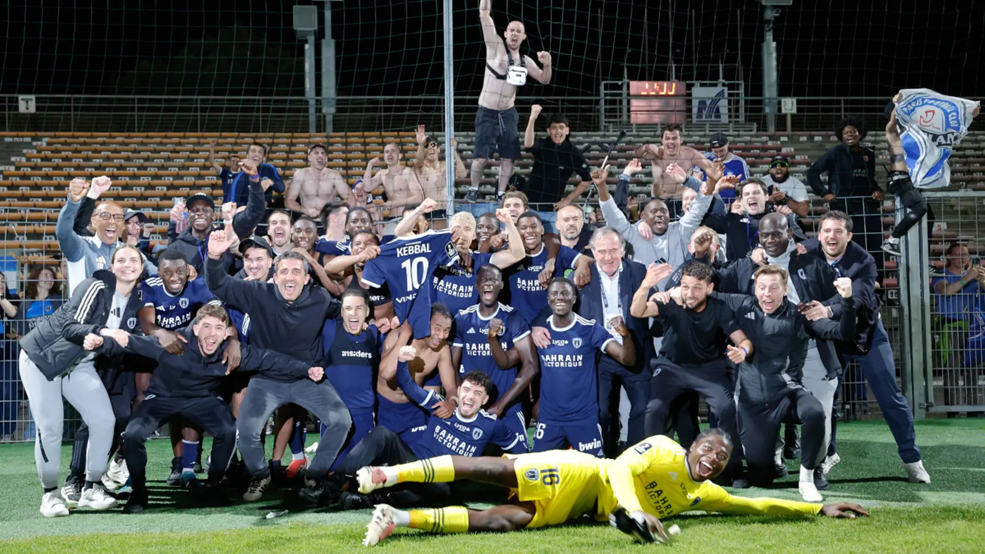 Paris FC a promovat în Ligue 1. Sursă foto: goal.com